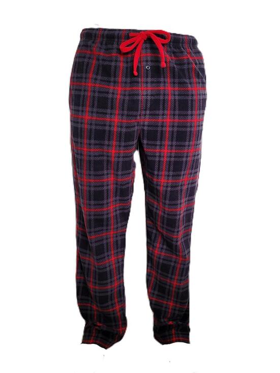 Beverly Hills Polo Club Other - Beverly Hills Polo Club Men’s Small Plaid Fleece Pajama Pants Red Black 30x32
